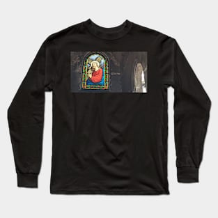 Paris Pere LaChaise Jesus with Cross Long Sleeve T-Shirt